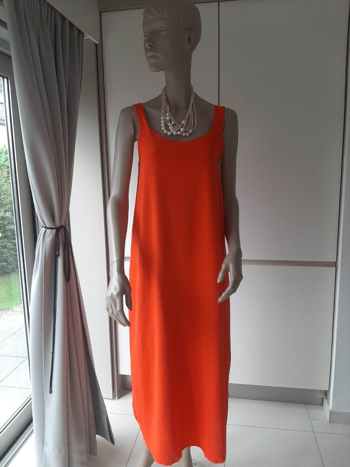 mooi nieuw maxi zomerjurk, Kleding | Dames, Ophalen of Verzenden, Oranje