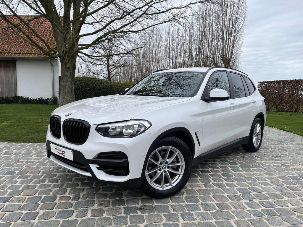 BMW X3 2.0 dA sDrive18/1eignr/Camera/Leder/Cruise/Navi..., Auto's, 116 g/km, 1995 cc, Zwart, 4 cilinders