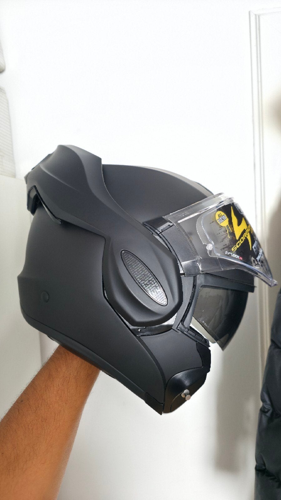 Casque moto modulable scorpion, XXL