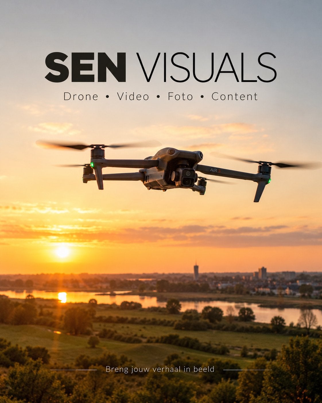 Drone & videografie | Privé en bedrijven, Audio, Tv en Foto, Ophalen, Zo goed als nieuw