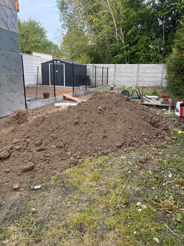 Bonne terre à donner, Enlèvement, Terre pour jardin
