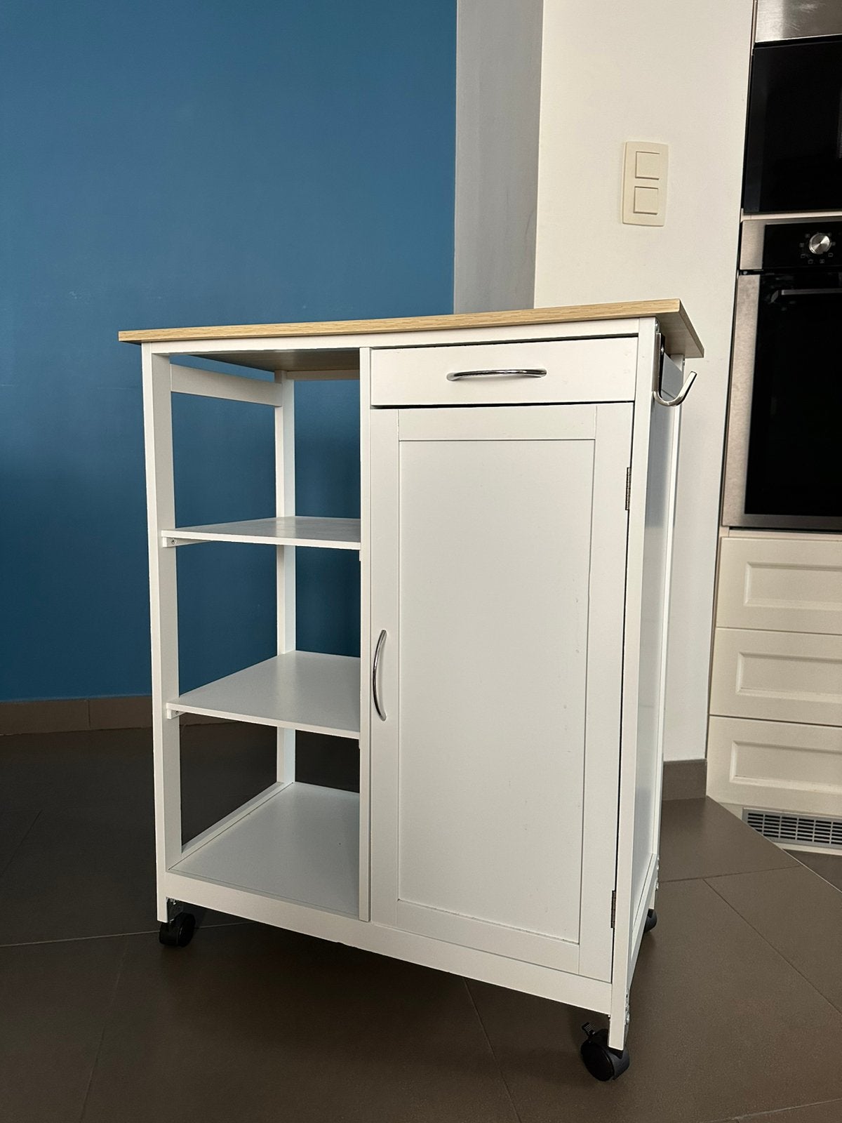 Armoire/Desserte Blanche, Enlèvement, Comme neuf