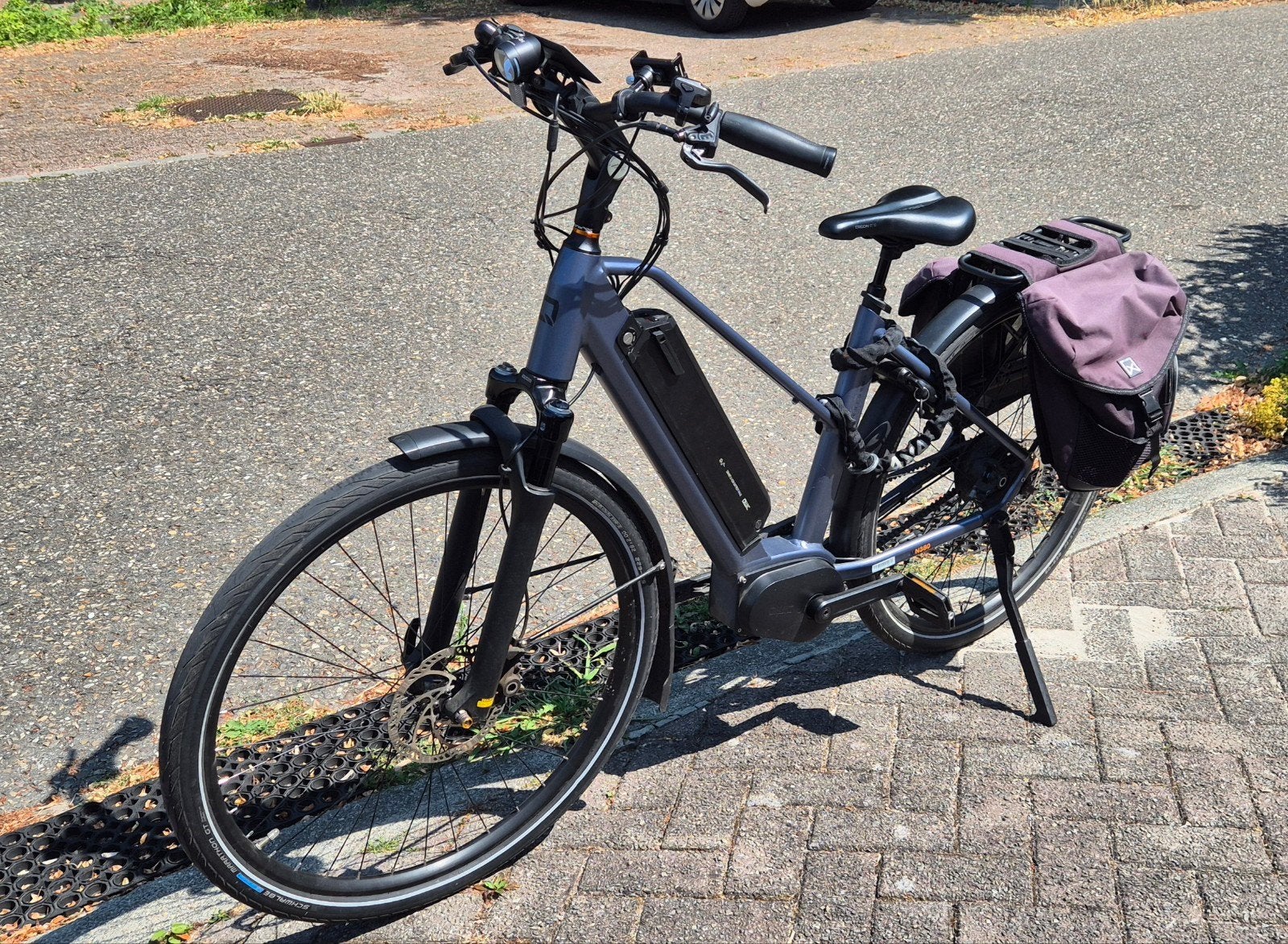 Qwic MN380 Performance Series – Frame M – Nieuwe batterij!, Enlèvement, Utilisé, 50 km par batterie ou plus, Qwic