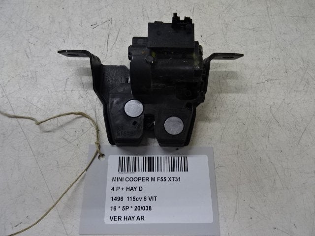 SERRURE COFFRE Mini Mini (F55) (09-2013/10-2017) (7337576), Autos : Pièces & Accessoires, Carrosserie & Tôlerie, Utilisé, Mini