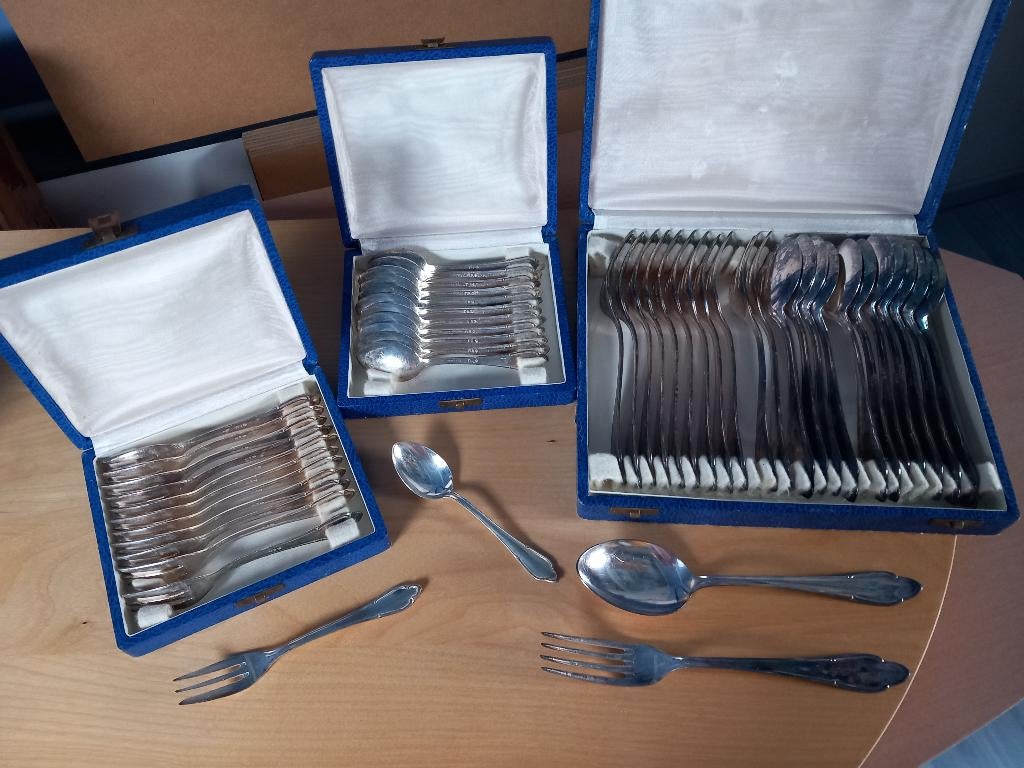 Ménagère Argent plaqué, Enlèvement