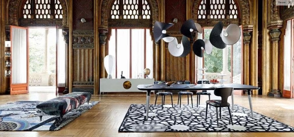 "UP Vloerlamp" Marcel Wanders voor RocheBobois, Enlèvement ou Envoi, Noir, Fait main, Lampe