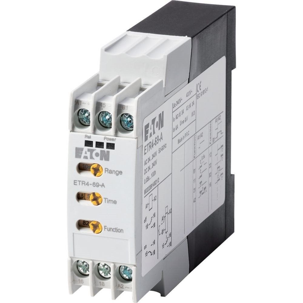 Tijdrelais ETR4-69-A (24-240VAC50/60HZ, 24-48VDC) Muti, Verzenden