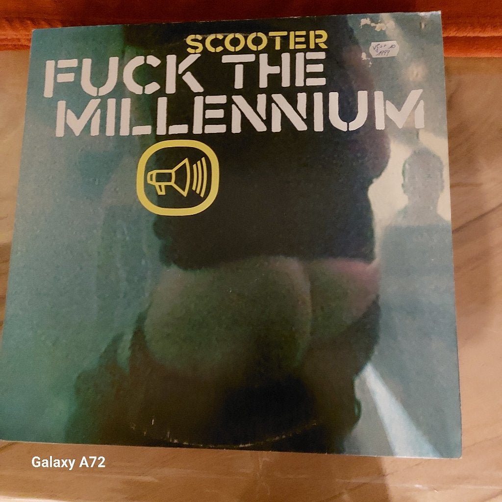 scooter fuck the millenium 12 inch maxi, Gebruikt, Pop, Ophalen of Verzenden, 12 inch