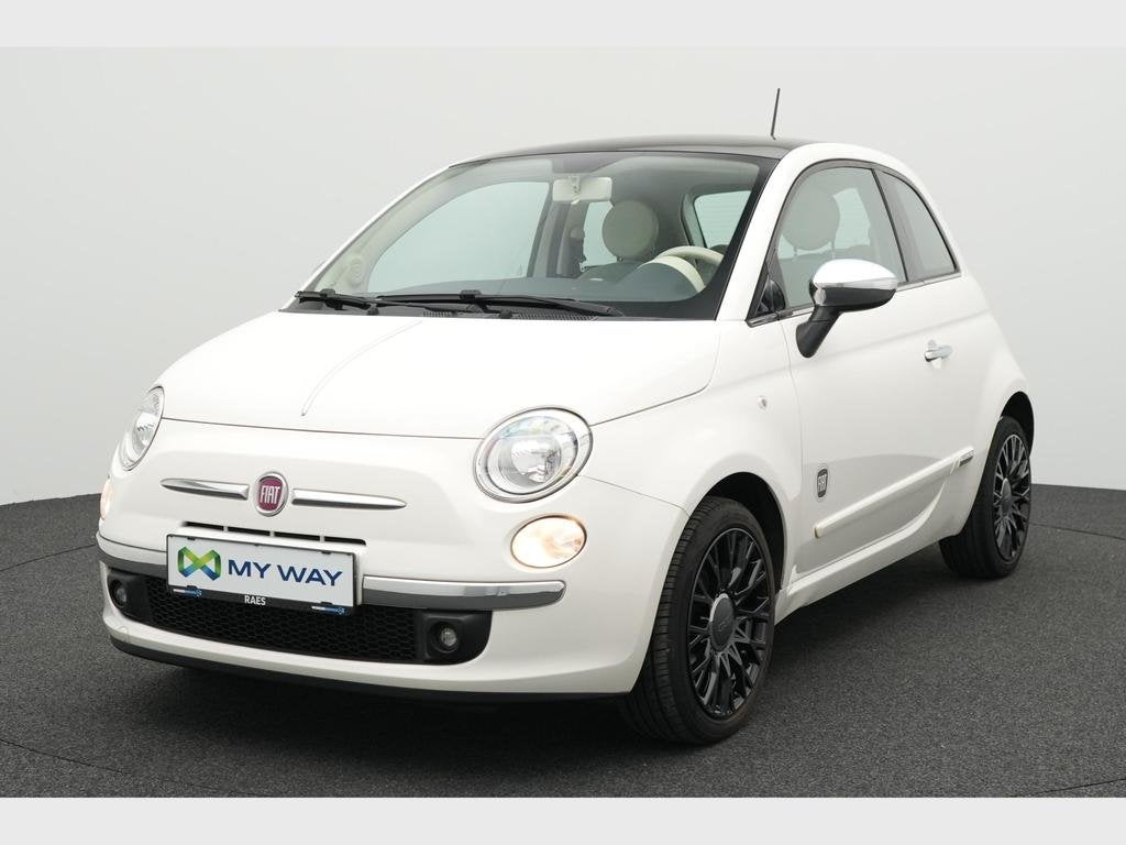 Fiat 500 500 1.2i Lounge, Auto's, Wit, Bedrijf, Handgeschakeld, 119 g/km