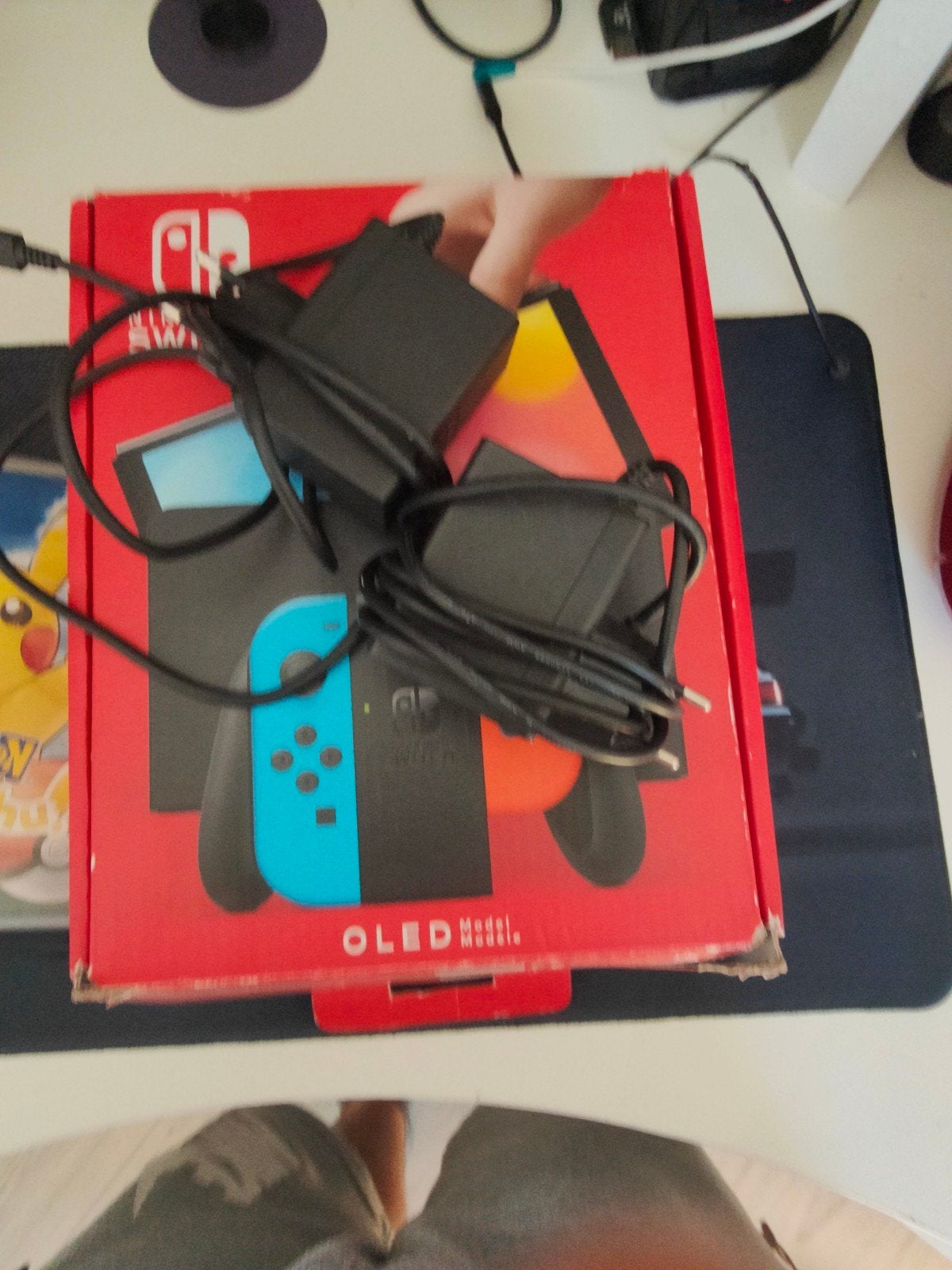 Nintendo Switch Oled, Games en Spelcomputers, Switch OLED, Ophalen of Verzenden, Met 1 controller, Gebruikt