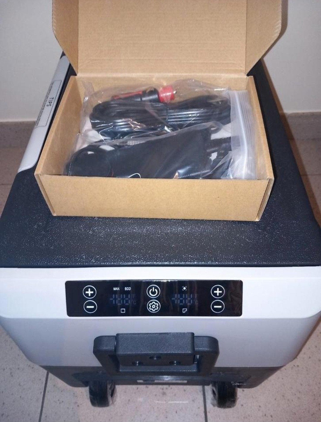 Compressor Koelbox / Vriezer 45 liter 12V-220V, Ophalen, Nieuw, Met vriesvak, Energieklasse A of zuiniger