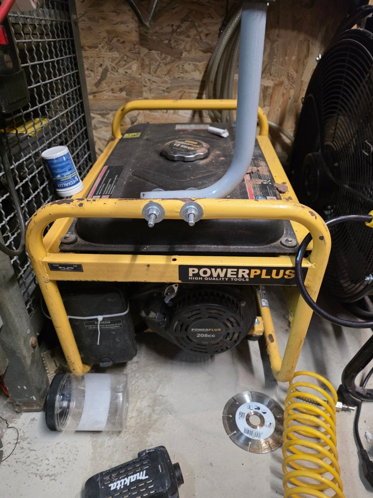 generator 3000 watt piek 2600 continu, Ophalen, Gebruikt