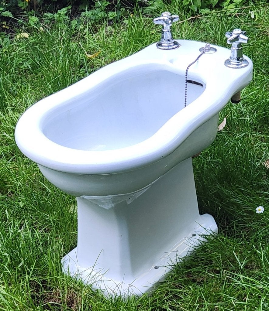 Bidet Art Deco, Enlèvement, Utilisé