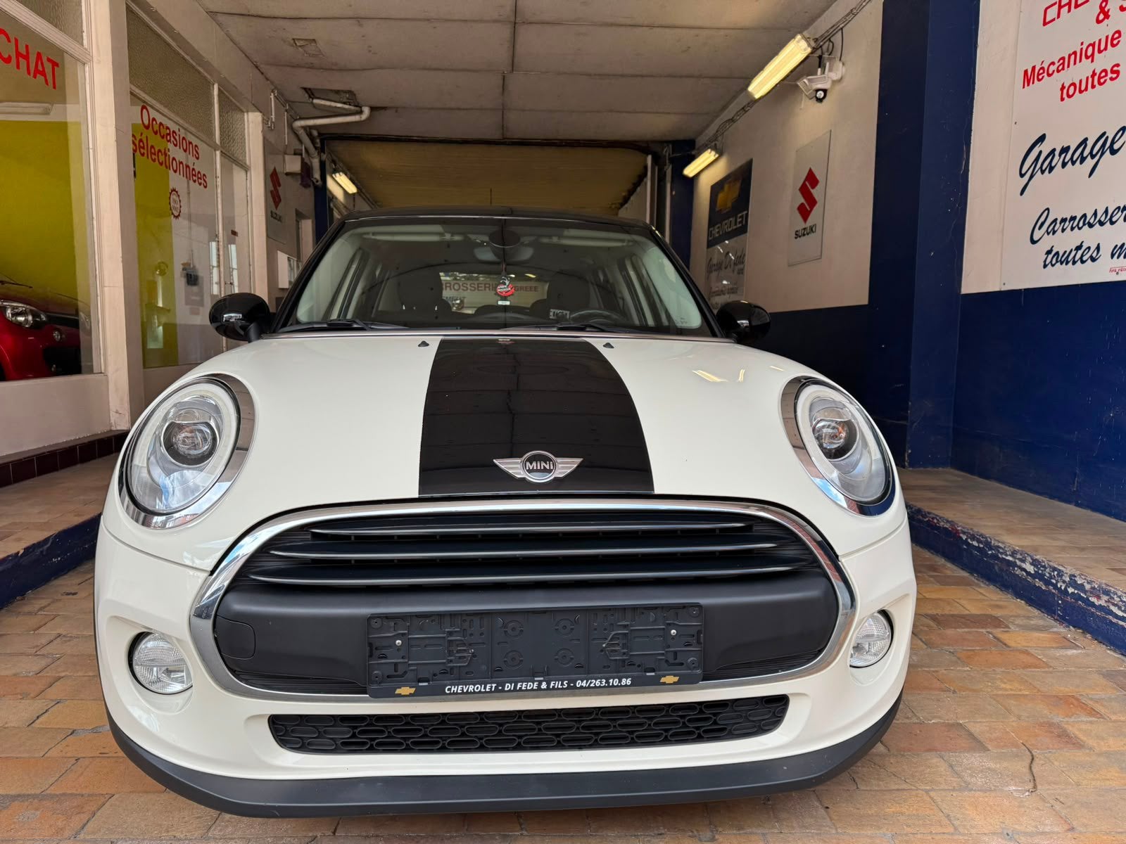 Mini one 1.4i 75 kw 102 pk 2016 106.000 km dubbele ton, Auto's, Mini, Voorwielaandrijving, Stof, Zwart, 4 cilinders