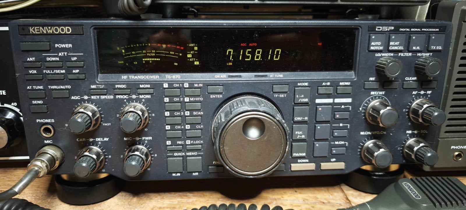 Kenwood TS870s full opties met ATU., Télécoms, Enlèvement