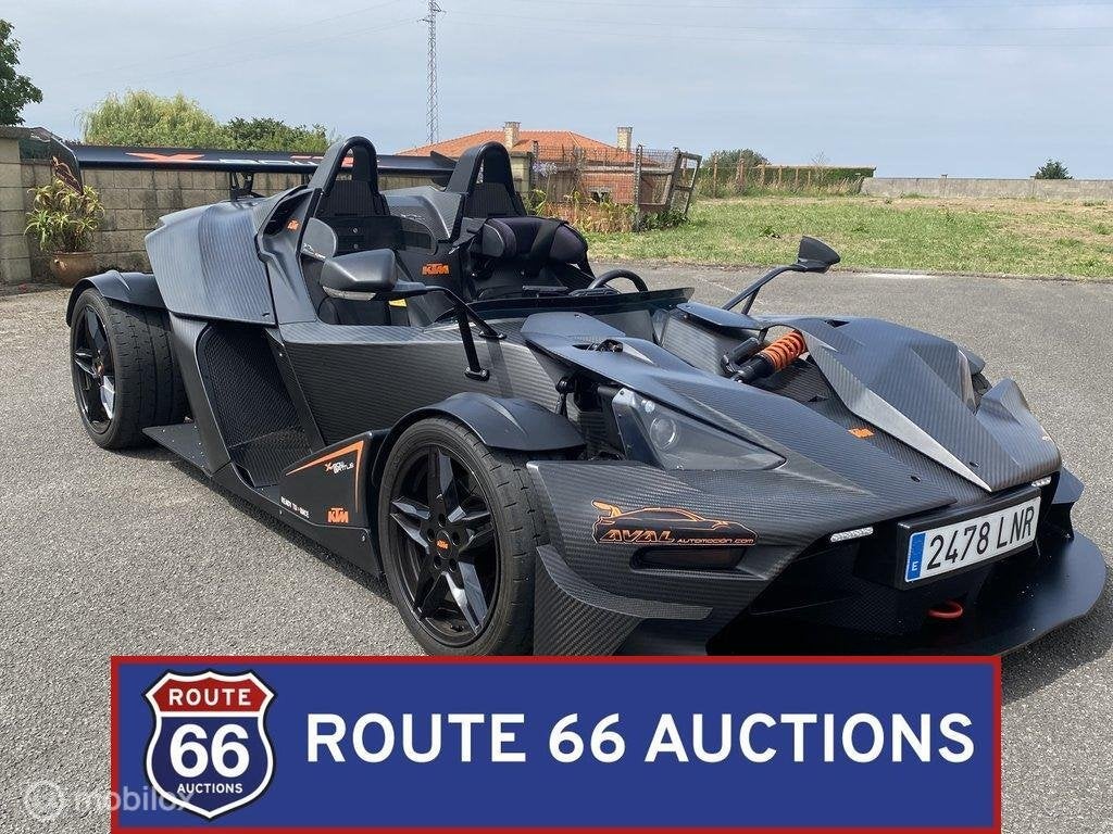KTM X-Bow R DSG | 2019 | Route 66 Auctions, Auto's, Overige Auto's, Gebruikt, Zwart, Bedrijf, Handgeschakeld