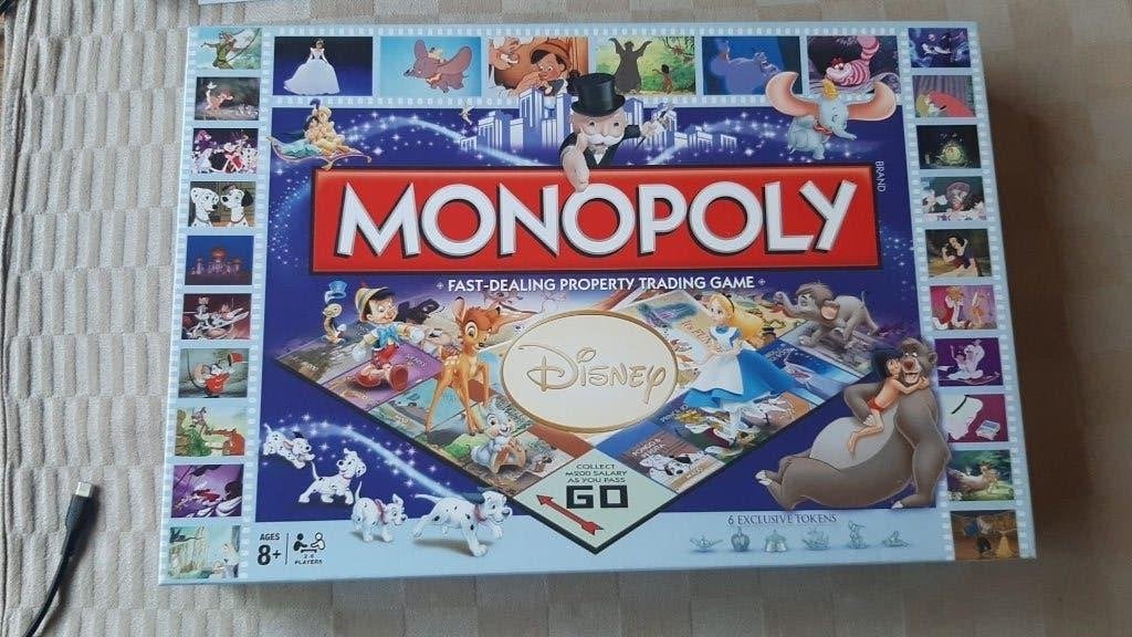 jeu de société grande boîte Monopoly Disney Monopoly 2016, 1 ou 2 joueurs, Enlèvement ou Envoi, Neuf, Monopoly