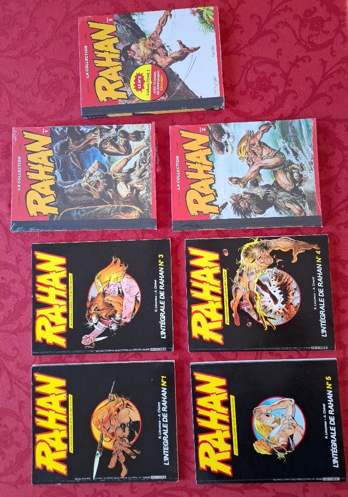 Bd Rahan, Plusieurs BD, Enlèvement, Utilisé