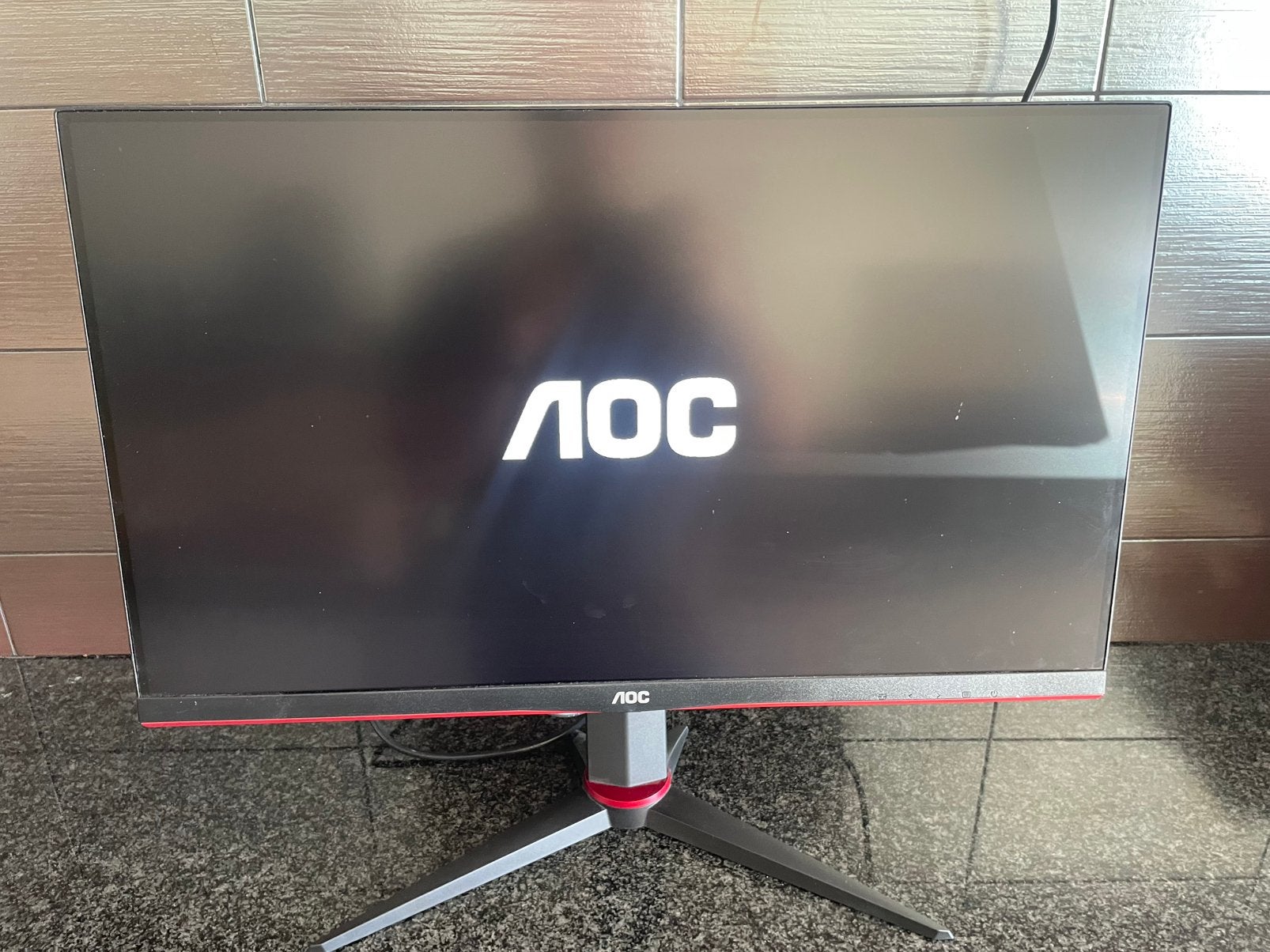 Monitor scherm aoc 27 inch, Audio, Tv en Foto, Ophalen, Zo goed als nieuw