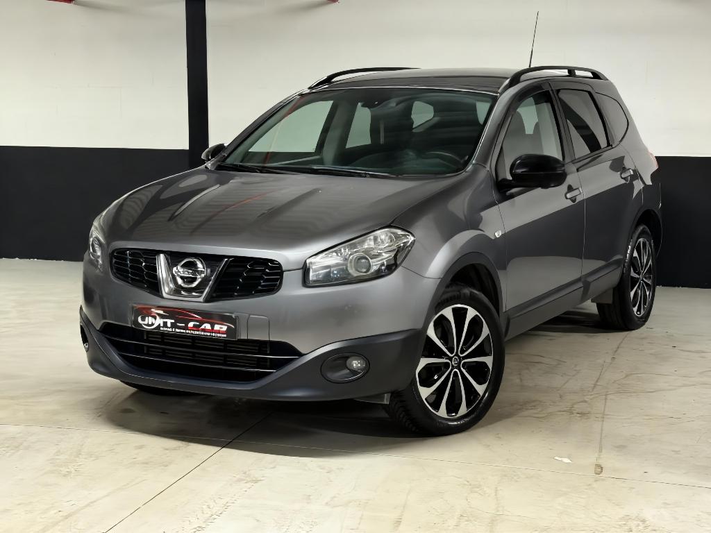NISSAN QASHQAI+2 /1.6dCi / 7 PLAATSEN/060.000KM./NIEUWSTAAT✅, Auto's, Nissan, Voorwielaandrijving, Euro 5, Stof, Zwart