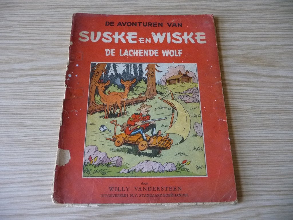 Suske en Wiske - de lachende wolf, Boeken, Eén stripboek, Ophalen, Gelezen, Willy Vandersteen