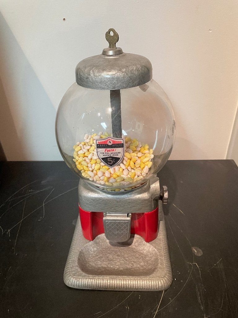 Distributeur de chewing-gum, bonbons,, Enlèvement, Utilisé, Avec clés