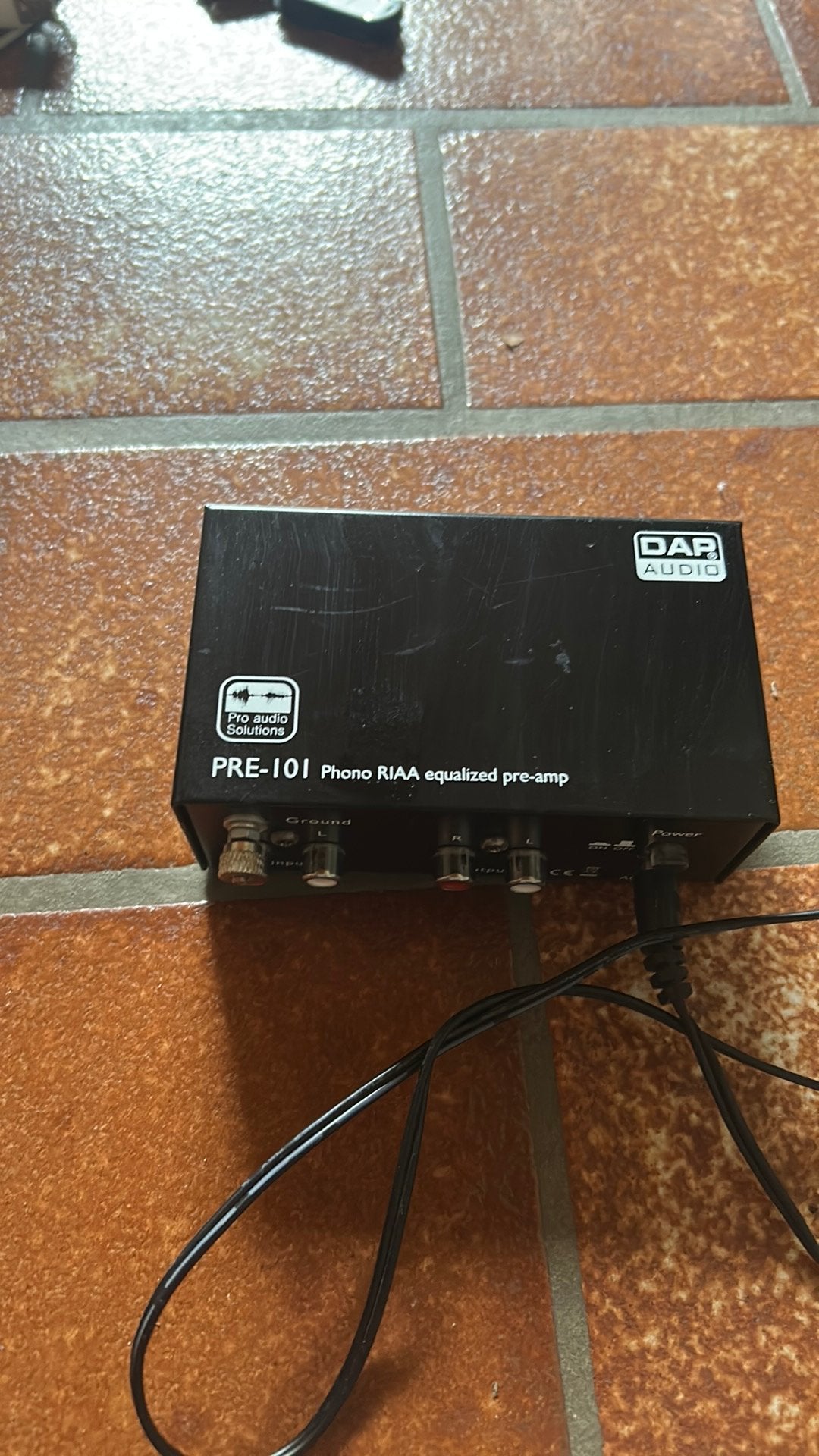 Phono pre-amp pre-101, Audio, Tv en Foto, Ophalen, Zo goed als nieuw