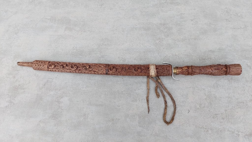 Sabre traditionnel (type Dha) d'Asie du Sud-Est, Enlèvement
