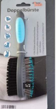Double brosse chat, chient, lapin,... Neuve, Enlèvement ou Envoi, Neuf