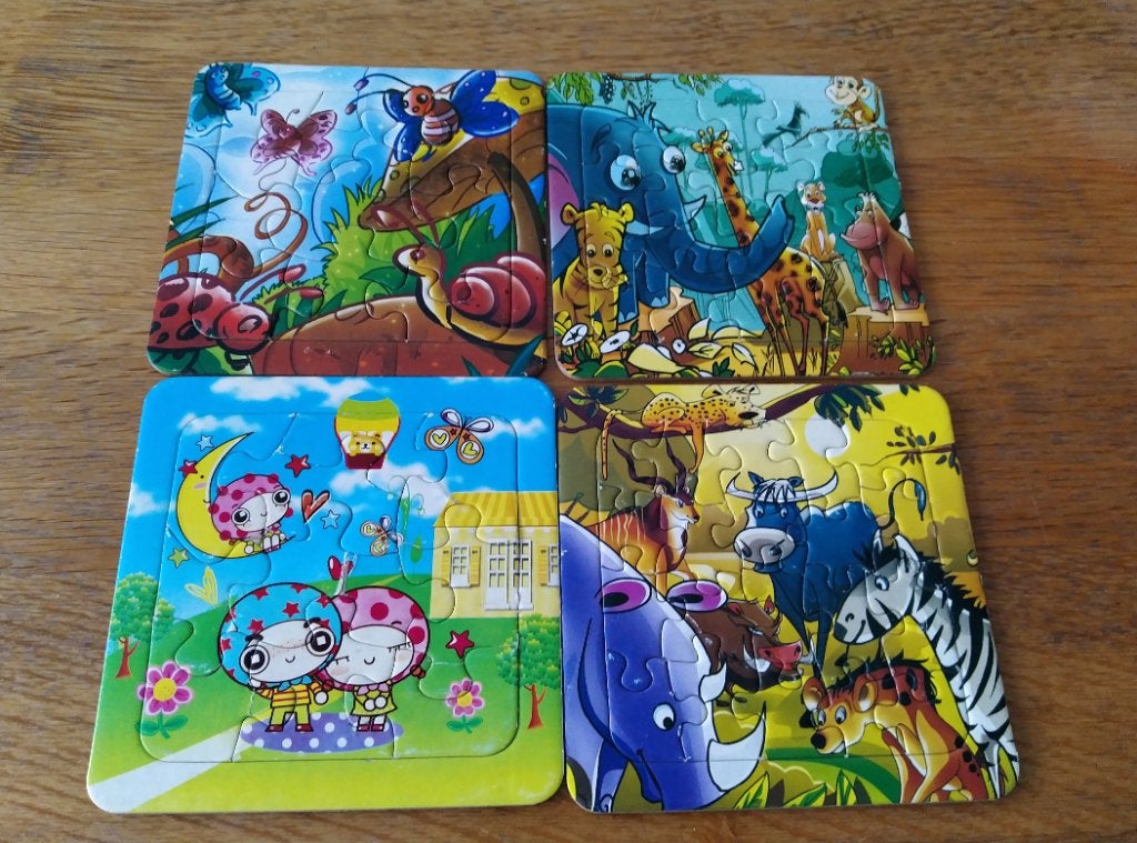 Kinderpuzzels, Ophalen, 10 tot 50 stukjes, Zo goed als nieuw, 2 tot 4 jaar