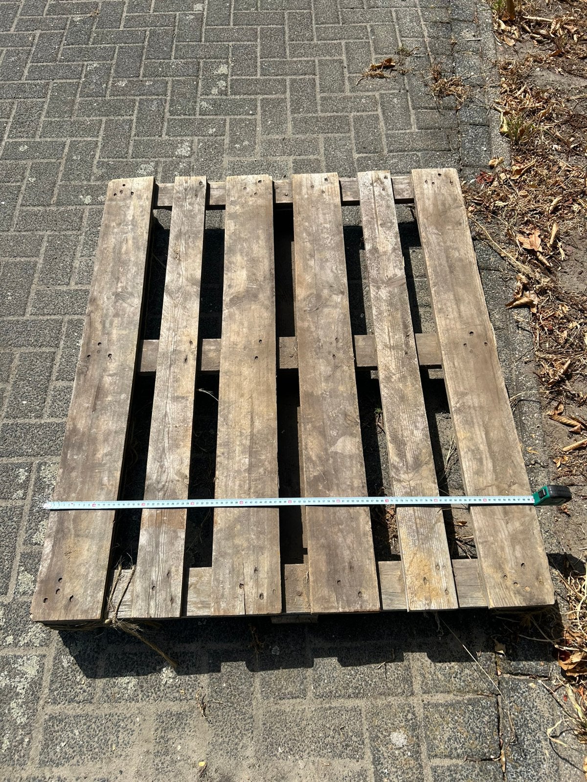 Palletten te koop (>100 stuks beschikbaar), Moins de 1 mètre, Enlèvement, Utilisé, Moins de 3 mètres