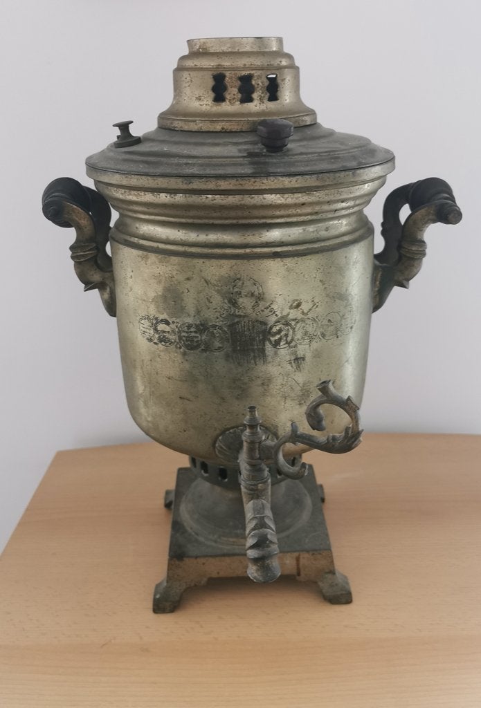 ORIGINELE ANTIEKE RUSSISCHE SAMOVAR - TOELA (TULA), Enlèvement, Cuivre