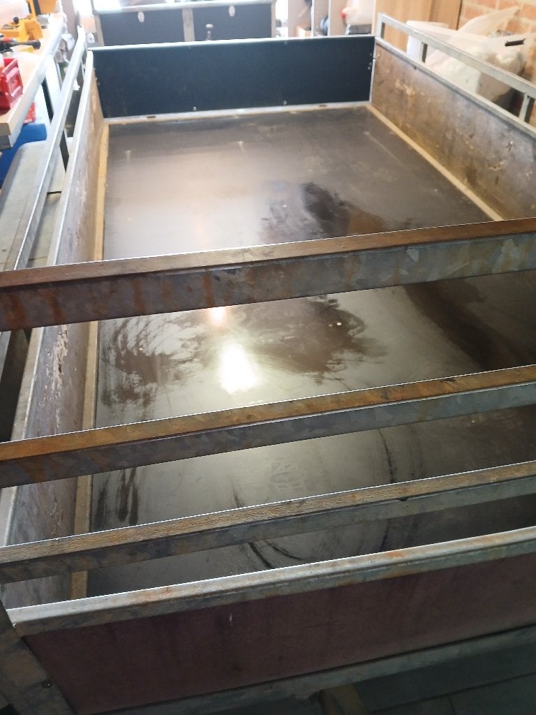 Double essieu,nouveau plancher,roue jockey,tout en bon état, Autos : Divers, Enlèvement, Utilisé