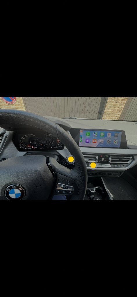 Bmw 116 benzine automaat 2023, Auto's, BMW, Automaat, Dealer onderhouden, Zwart, Berline