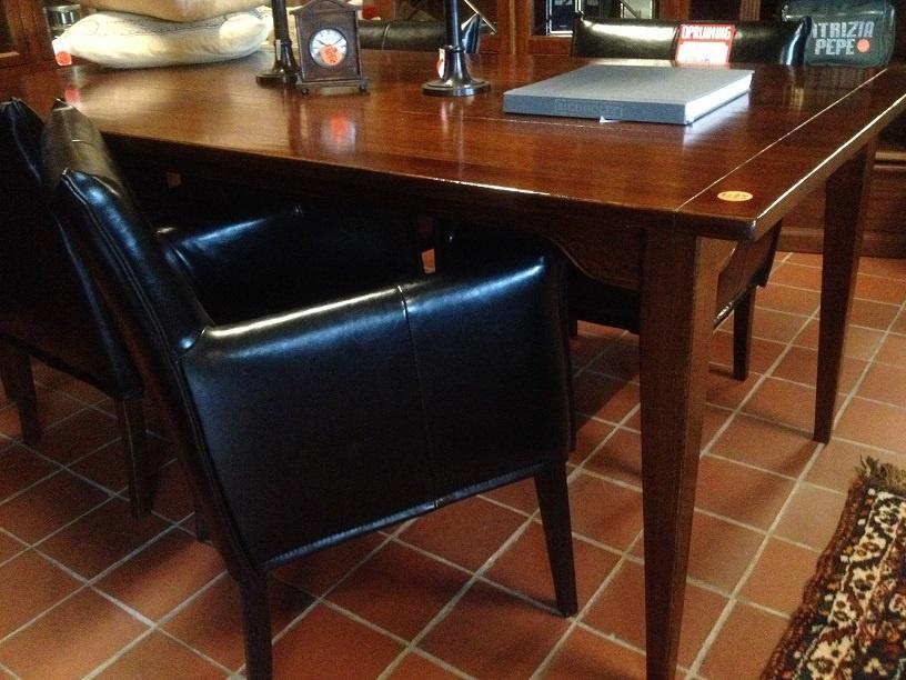 EIKEN TAFEL EETTAFEL EETKAMERTAFEL VOOR ARMSTOEL Eichholtz, Huis en Inrichting, Tafels | Eettafels, Ophalen, 100 tot 150 cm, Eikenhout