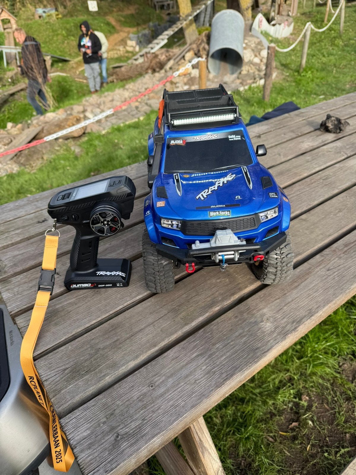 Traxxas trx4 sport high trail met upgrades, Elektro, Auto offroad, Ophalen of Verzenden, Zo goed als nieuw