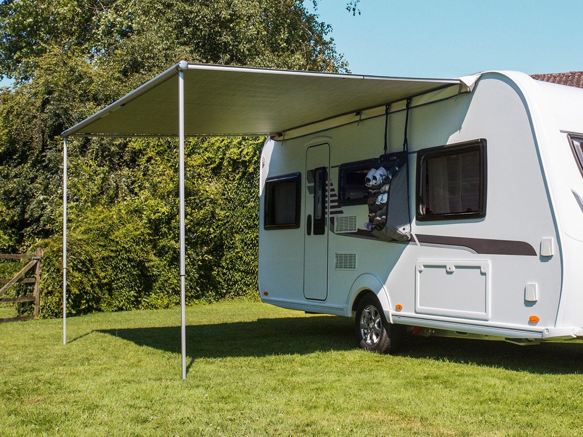 Thule Omnistor 1200 400cm zakluifel, Caravans en Kamperen, Voortenten en Luifels, Ophalen, Zo goed als nieuw, Thule