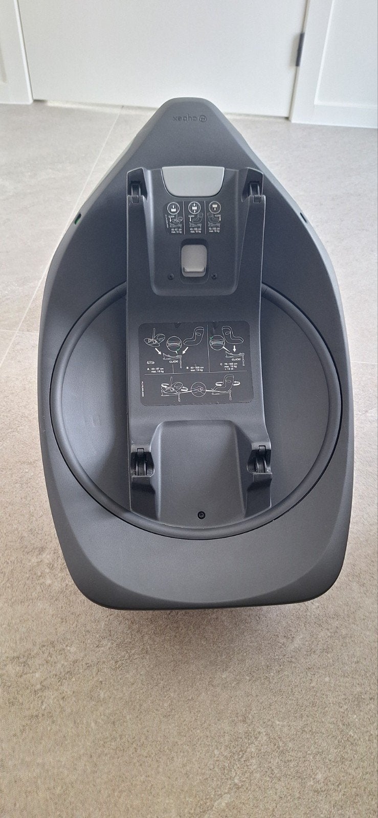 Cybex Cloud G i-Size maxi cosi met onderstel voor auto, Ophalen