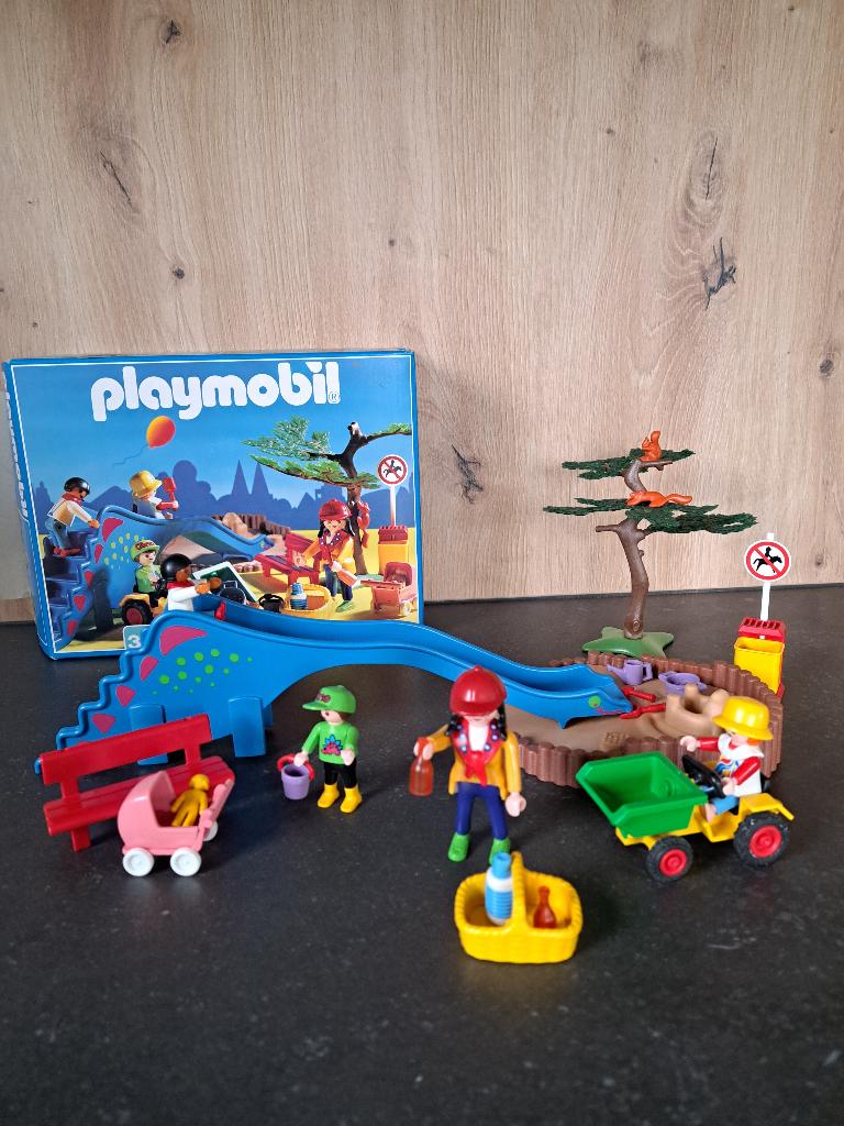 Playmobil 3822 Speeltuin (volledig, met doos), Ophalen of Verzenden, Gebruikt
