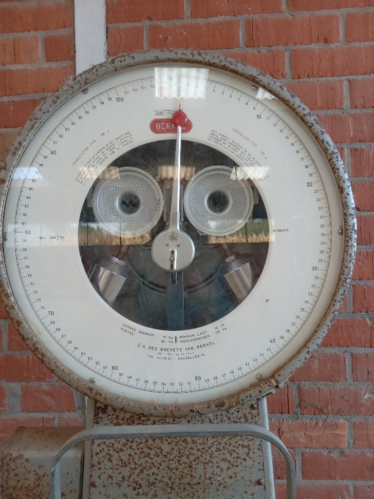 weegschaal Berkel, Zakelijke goederen, Ophalen