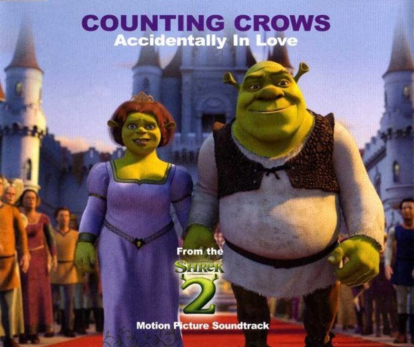 Counting Crows-Accidentally in love-Promo Cd single, Ophalen of Verzenden, Single, Poprock, Promo