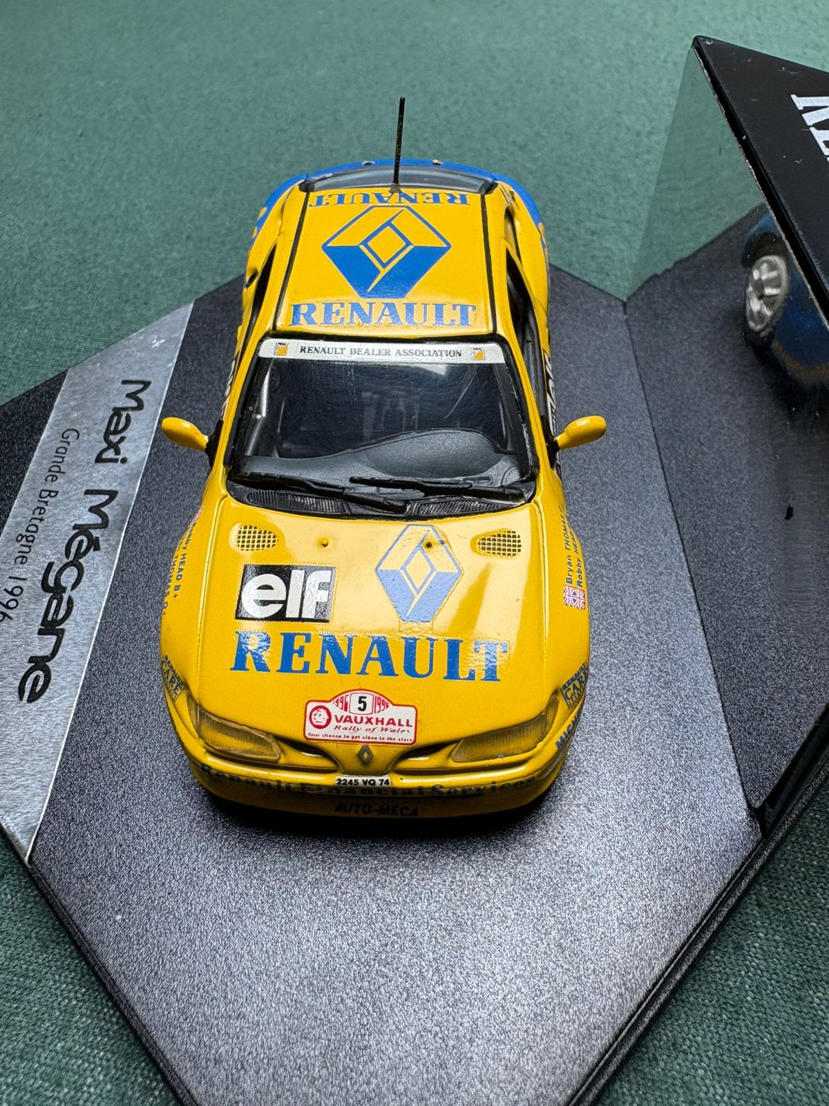 Renault Maxi Mégane - rally Grande Bretagne 1996-, Hobby en Vrije tijd, Ophalen of Verzenden, Zo goed als nieuw