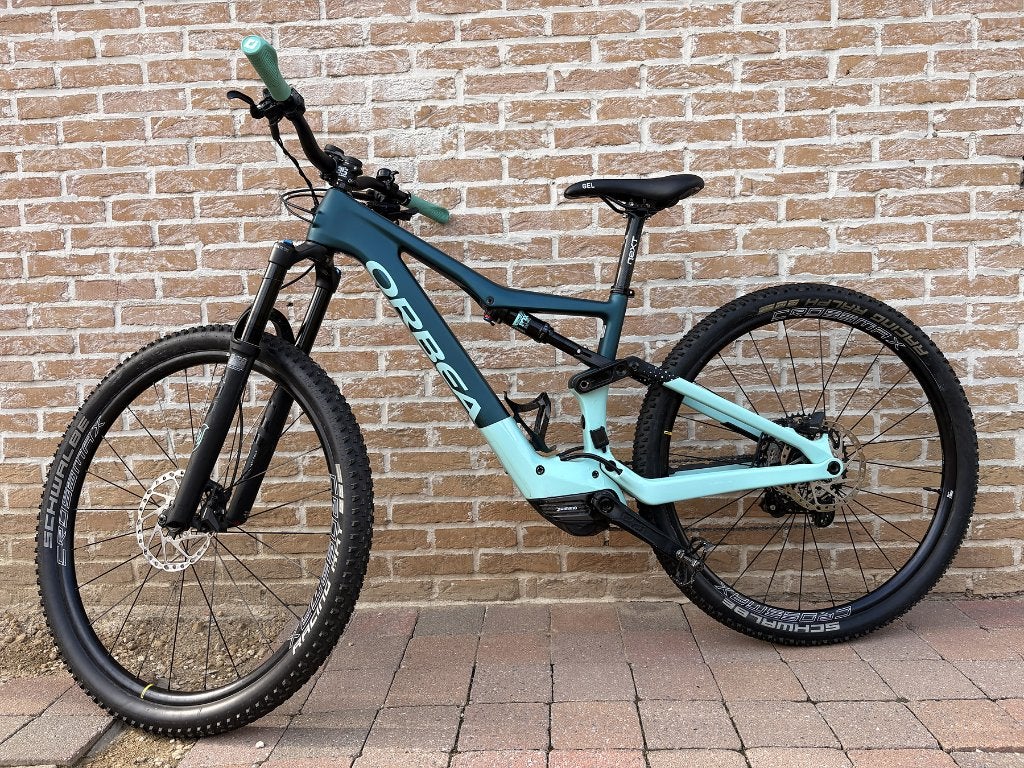Orbea Rise size M (slechts 1500km gereden), Vélos & Vélomoteurs, Vélos | VTT & Mountainbikes, VTT tout suspendu, Enlèvement, Comme neuf