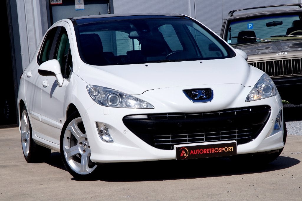Peugeot 308 1.6i GTI 16V 200pk _Onderhoudsgarantie, Auto's, Voorwielaandrijving, Euro 5, Zwart, 4 cilinders