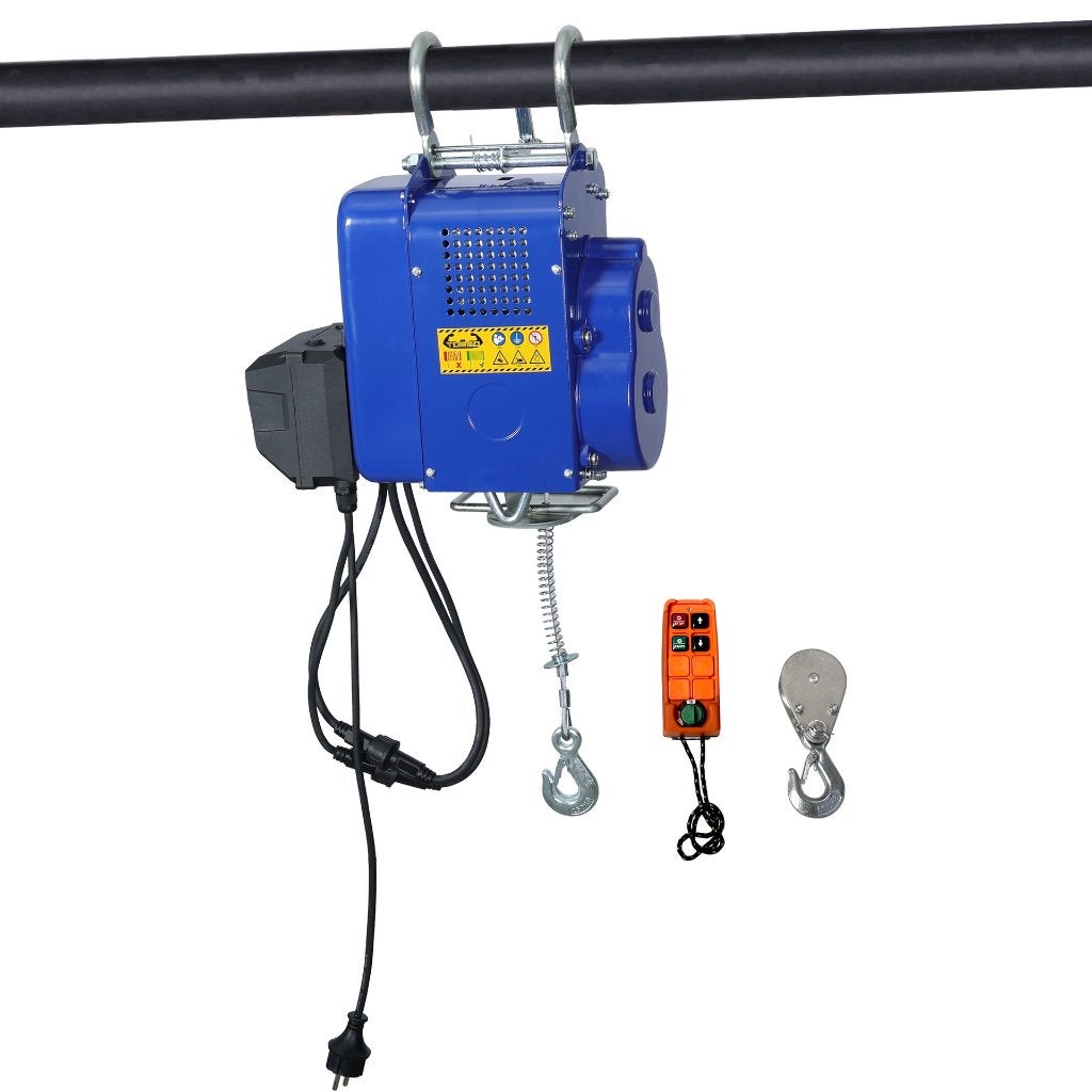 Mobiele elektrische lier 250 / 500 kg met draadloze edienin, Verzenden