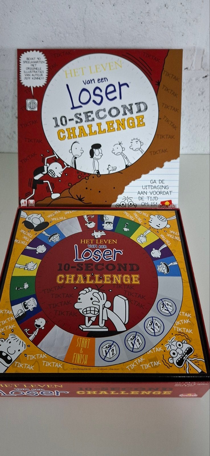 Reading a loser - jeu de plateau, 1 ou 2 joueurs, Enlèvement, Comme neuf, Goliath