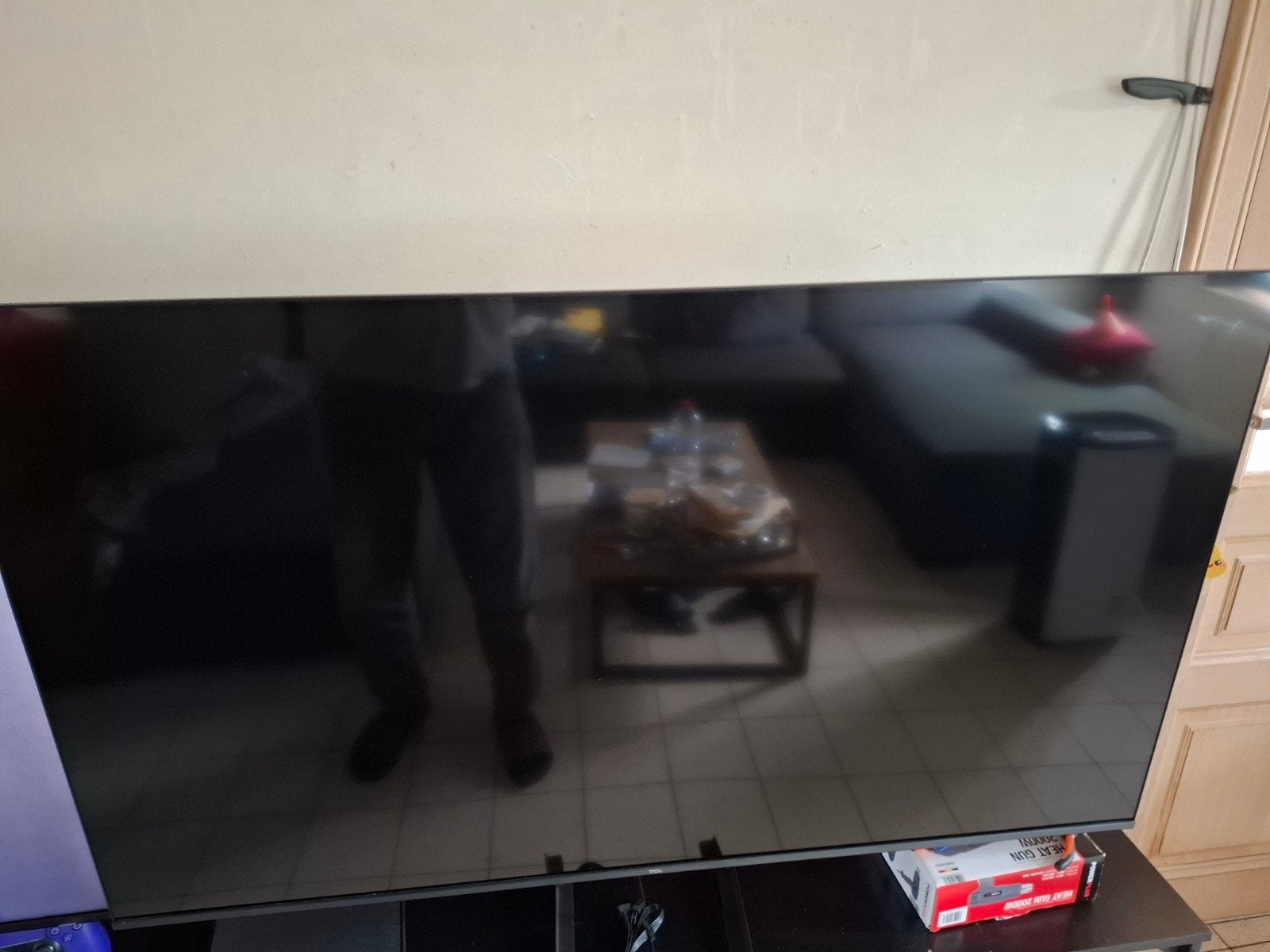 Tcl smart tv 4k qled 55c645, Enlèvement