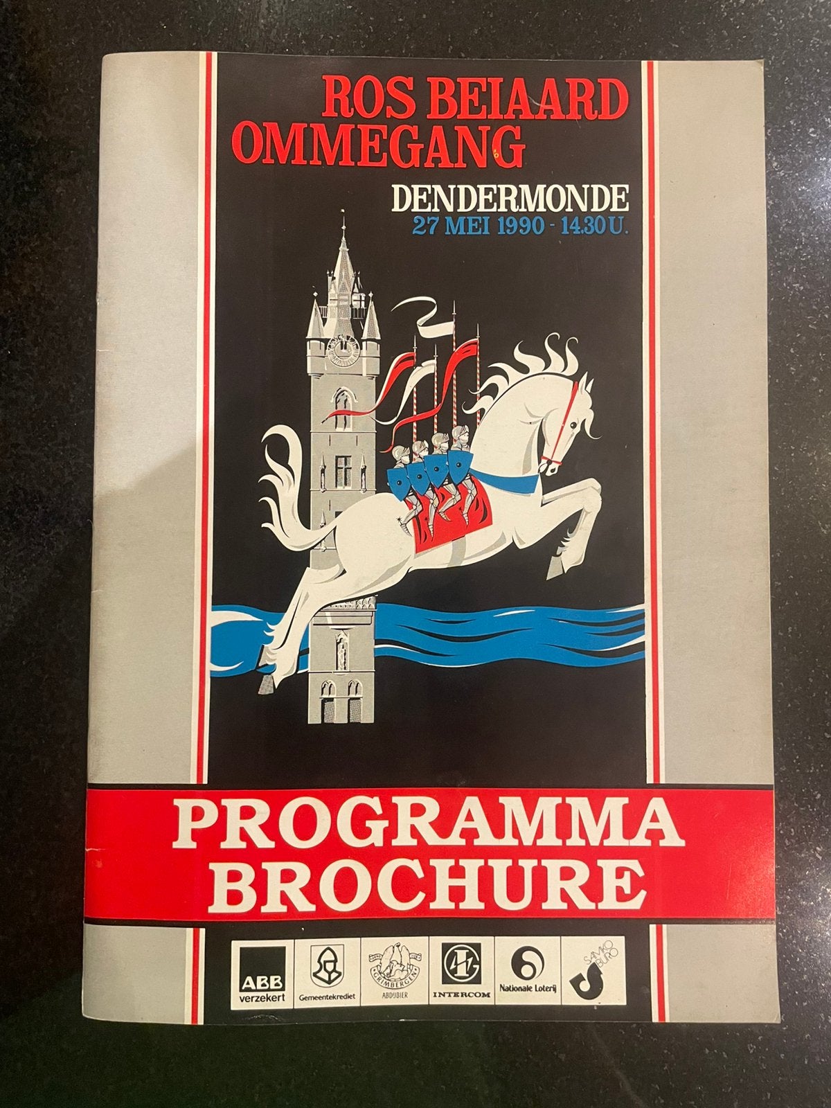 Originele programmabrochure Ros Beiaard Dendermonde – 1990, Ophalen, Zo goed als nieuw