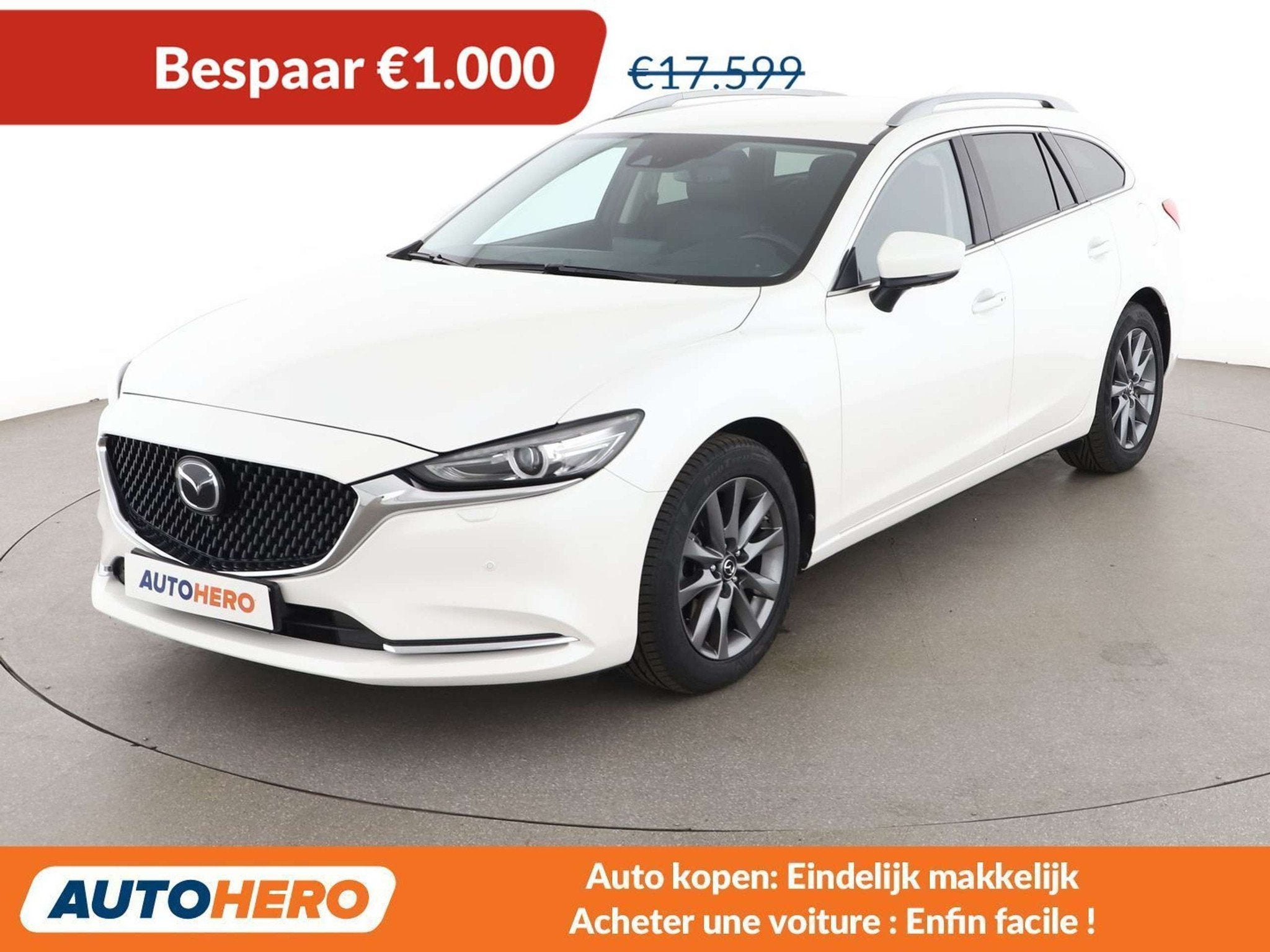 Mazda 6 2.0 Center-Line (année de construction 2019), Autos, Cuir, Achat, Euro 6, 164 g/km