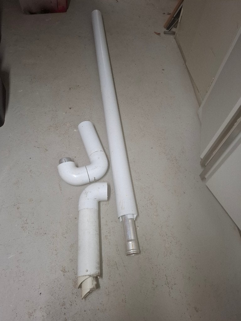 Raccordement cheminée pour chaudière vaillant, Enlèvement, Utilisé